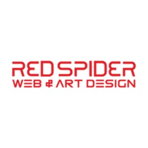 RedSpider Web and Art Design